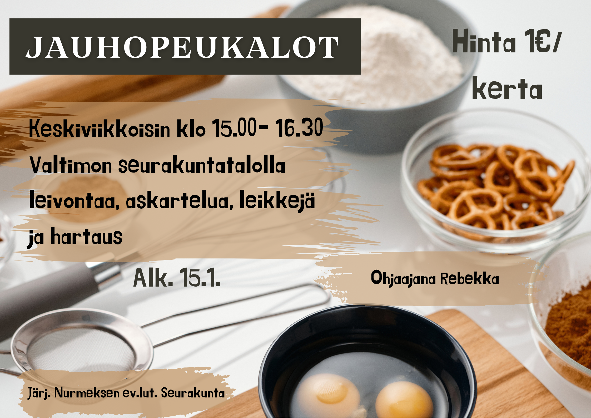 Jauhopeukalot Valtimon jauhopeukaloiden mainos