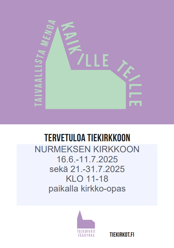 Tiekirkko avoinna Kuvassa tapahtuman tiedot, samat tiedot löytyvät tästä tapahtumalistauksesta